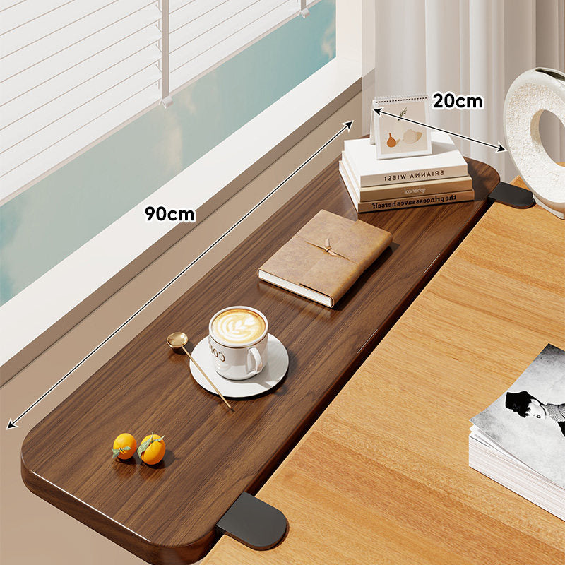 Clamp-On Window Sill Desk Extension Shelf