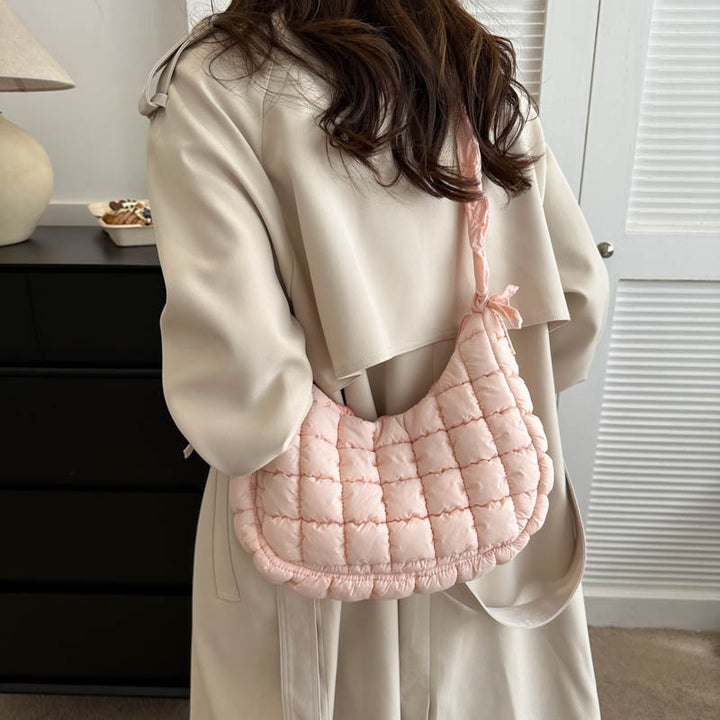 Quilted Pouch Handbag