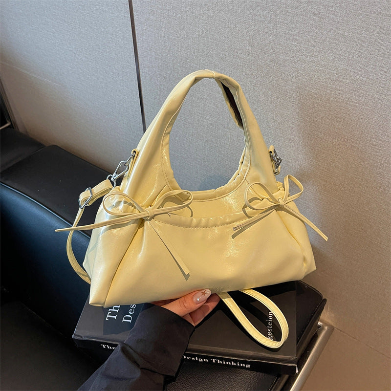 Elegant Faux Leather Mini Backpack
