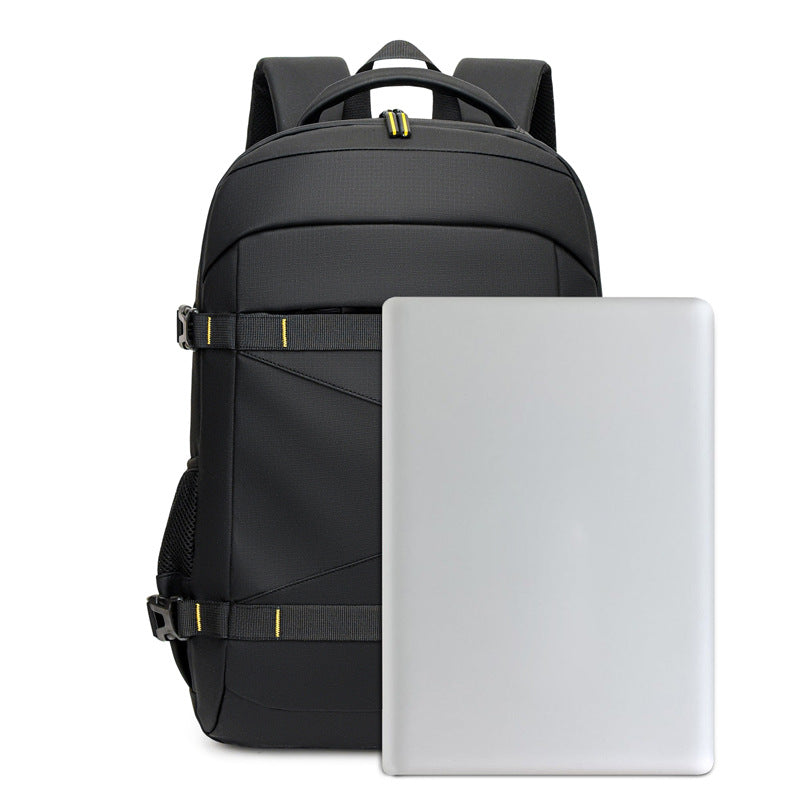 Modern backpack with multidimensional compartments and breathable back Stornfield