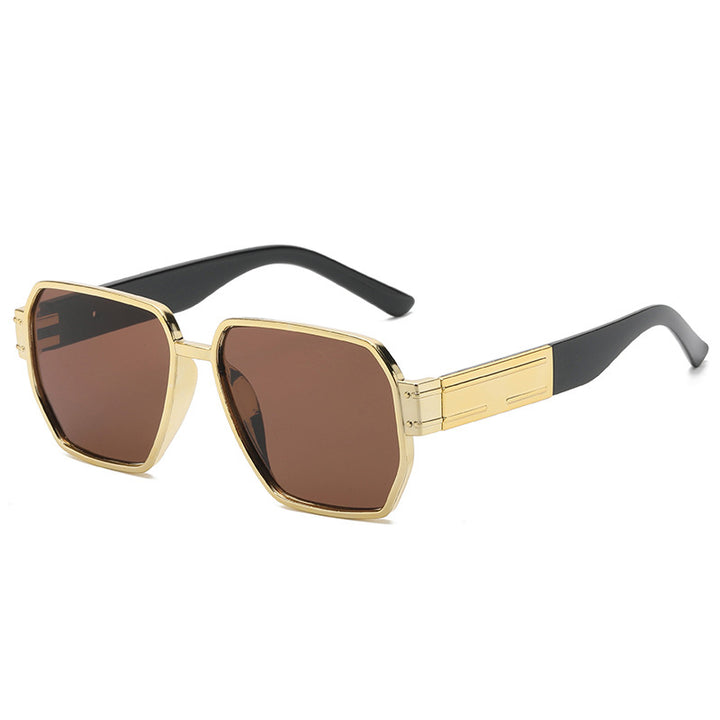 Women's modern oversized sunglasses with asymmetric frame Stornfield