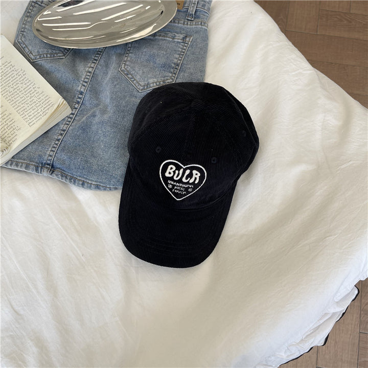 Women's Textured Corduroy Baseball Cap Stornfield
