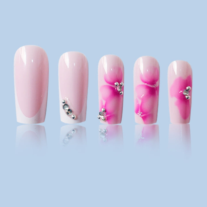 Floral Art Press-On Nail Set Stornfield