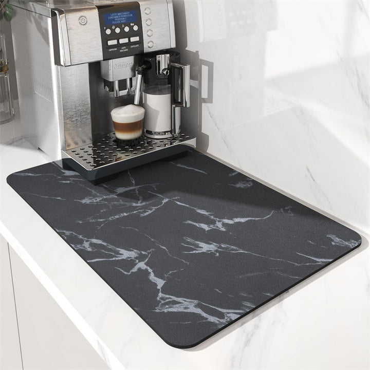 Coffee-Themed Kitchen Floor Mat