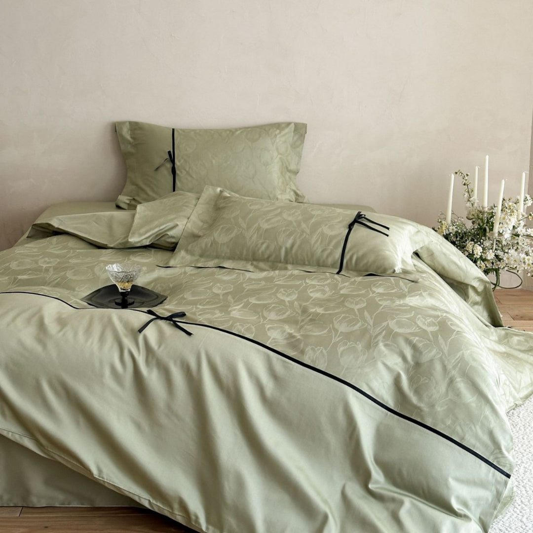 Decorative Jacquard Duvet Cover Set