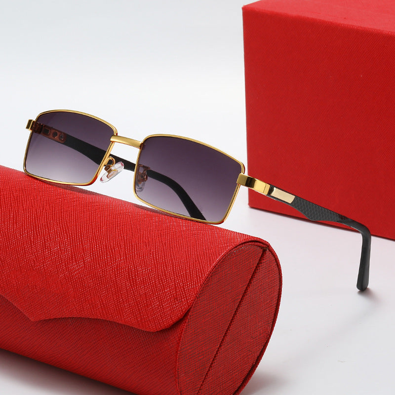 Ladies fashion half-frame glasses with elegant details Stornfield