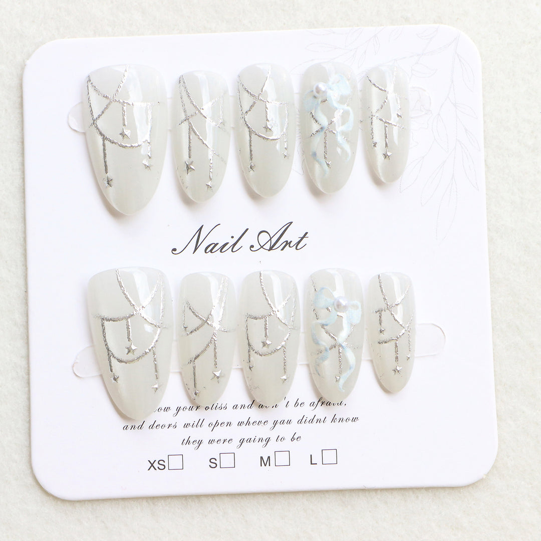 Elegant Press-On Nail Art Collection Stornfield