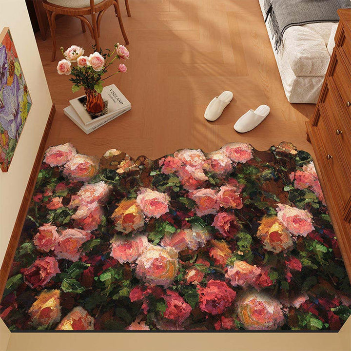 Floral Pattern Area Rug
