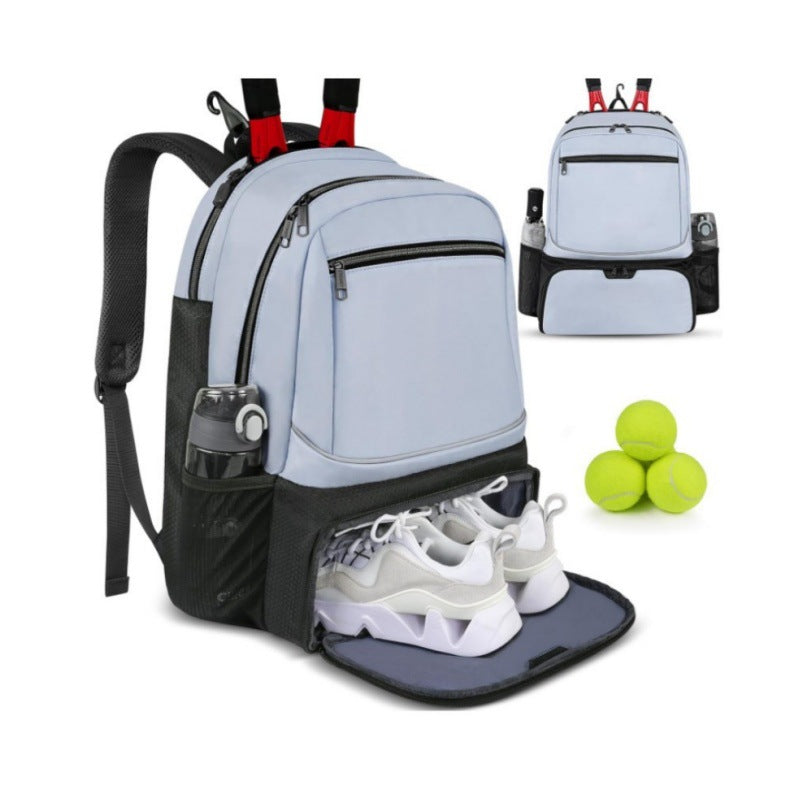 Sports backpack with shoe compartment and water bottle holder Stornfield