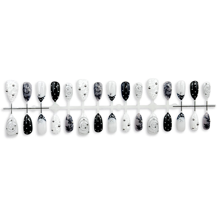 Creative Thematic Press-On Nail Art Set