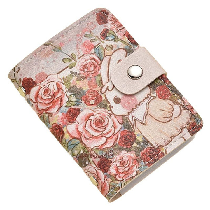 Floral Themed Cartoon Mini Wallet Stornfield