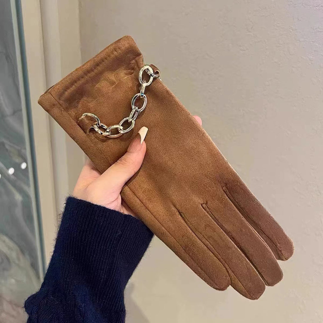 Luxurious Leather Touchscreen Gloves Stornfield