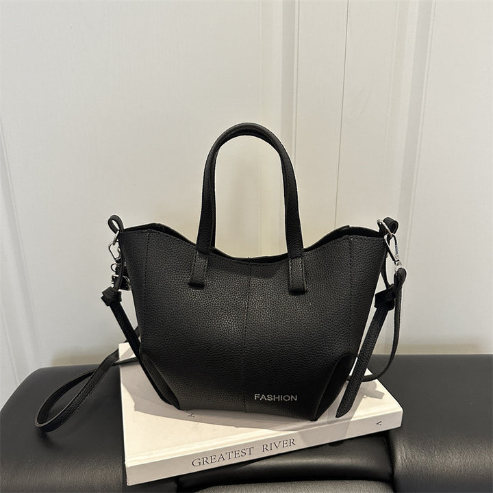 Stylish Faux Leather Handbag