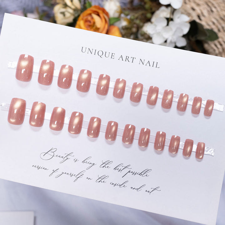 Ombre Glossy Nail Art