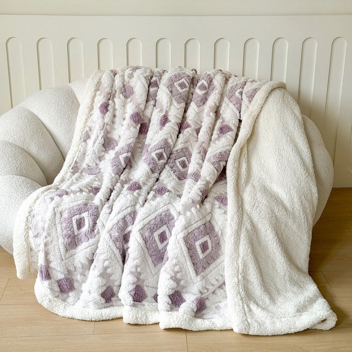 Luxurious Plush Fleece Throw Blanket