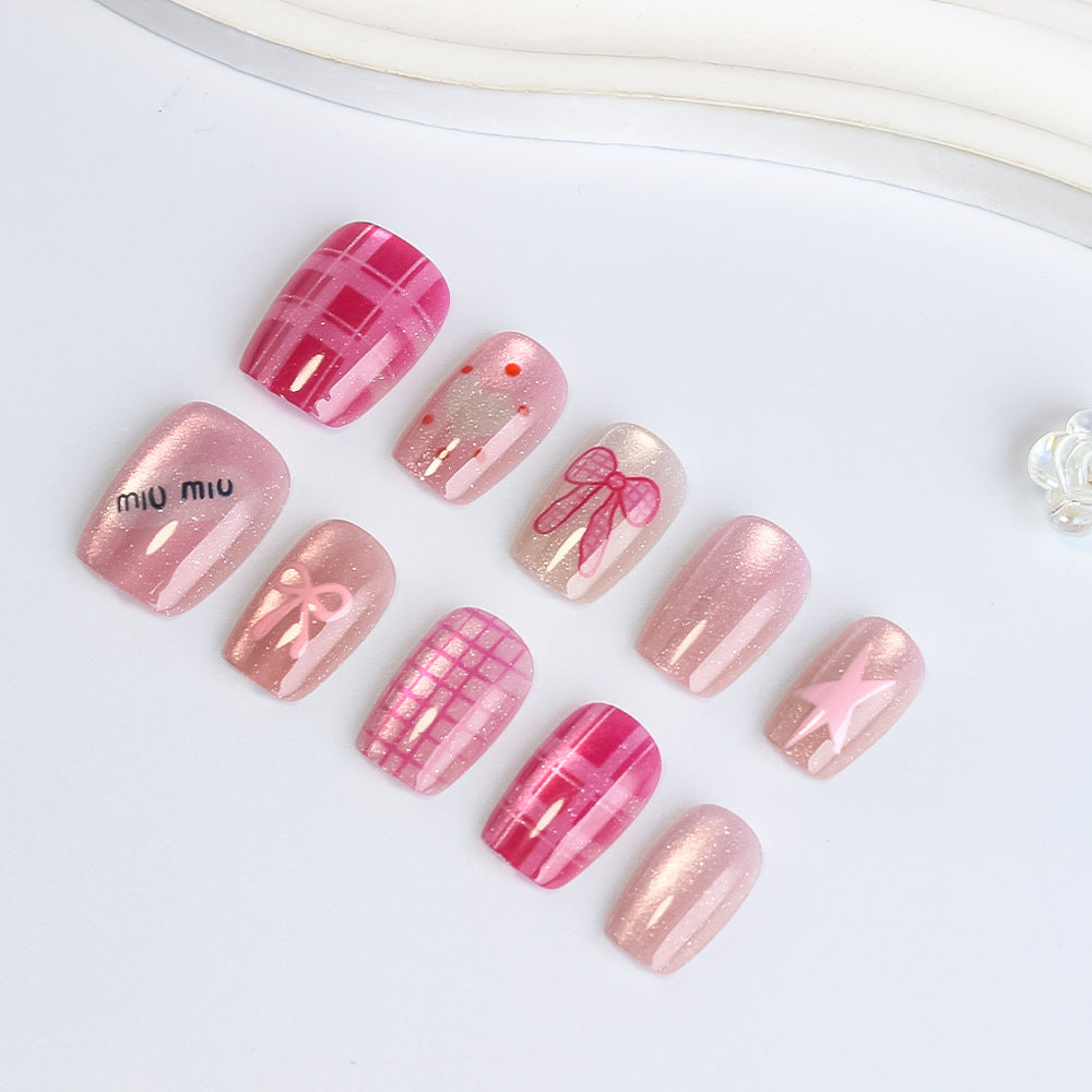 Decorative Press-On Nail Art Set Stornfield 1787542950