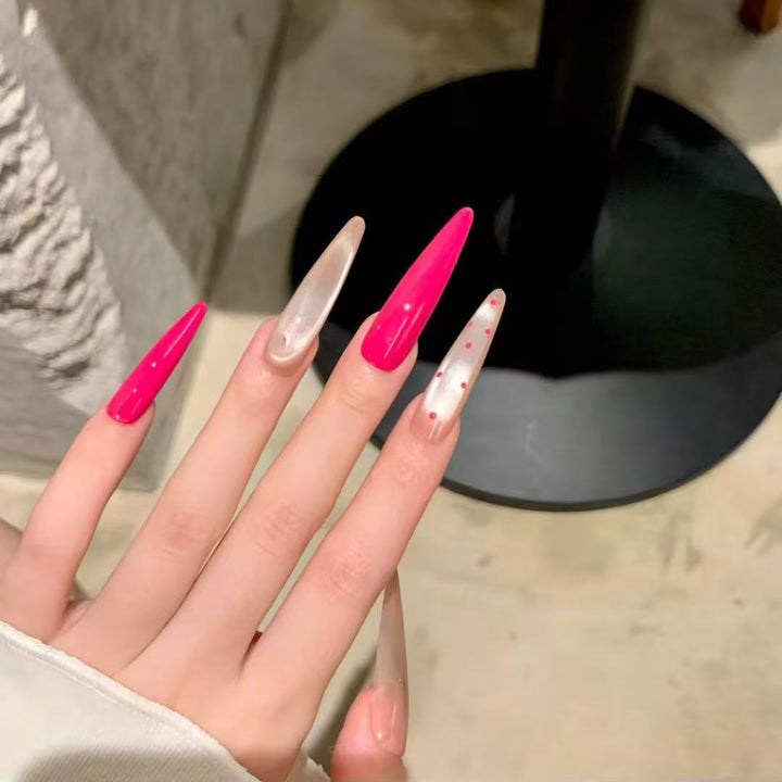Artistic Long Stiletto Nail Enhancements Stornfield