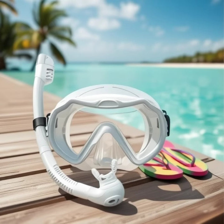 Diving mask with Fit technology and ergonomic snorkel Stornfield