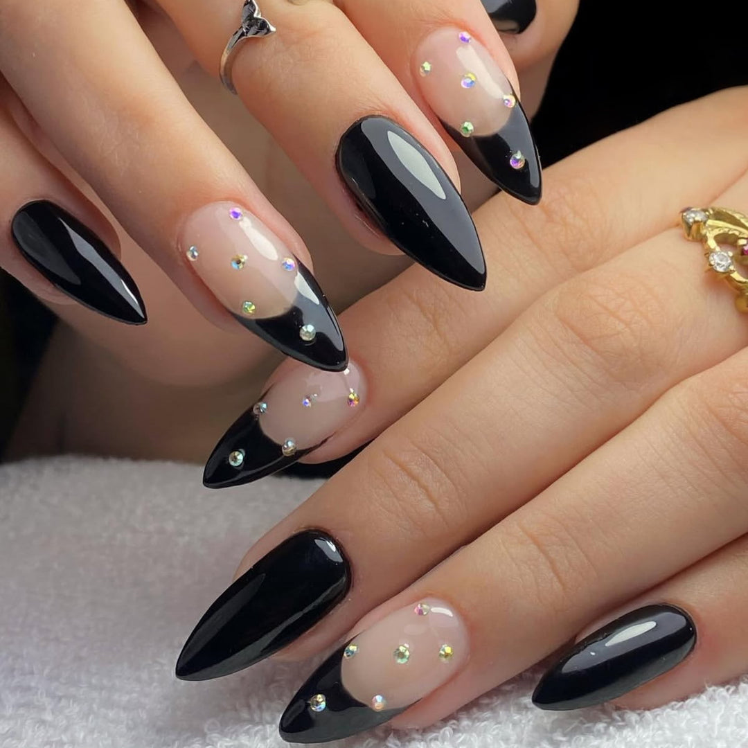 Glamorous Stiletto Acrylic Nail Art Stornfield