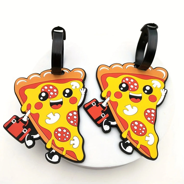 Playful Pizza Slice Luggage Tag Stornfield
