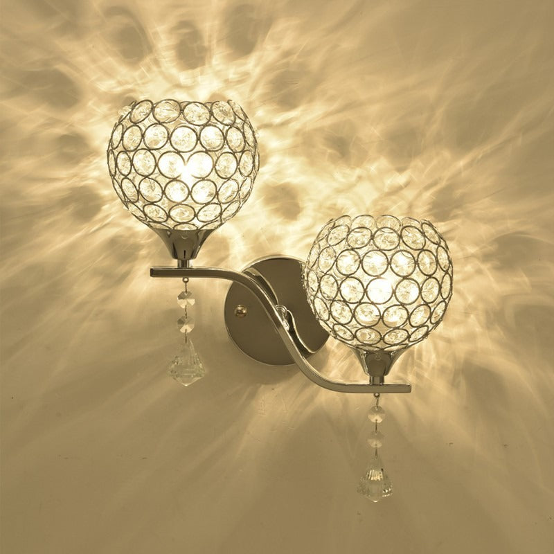 Crystal Accent Wall Sconce
