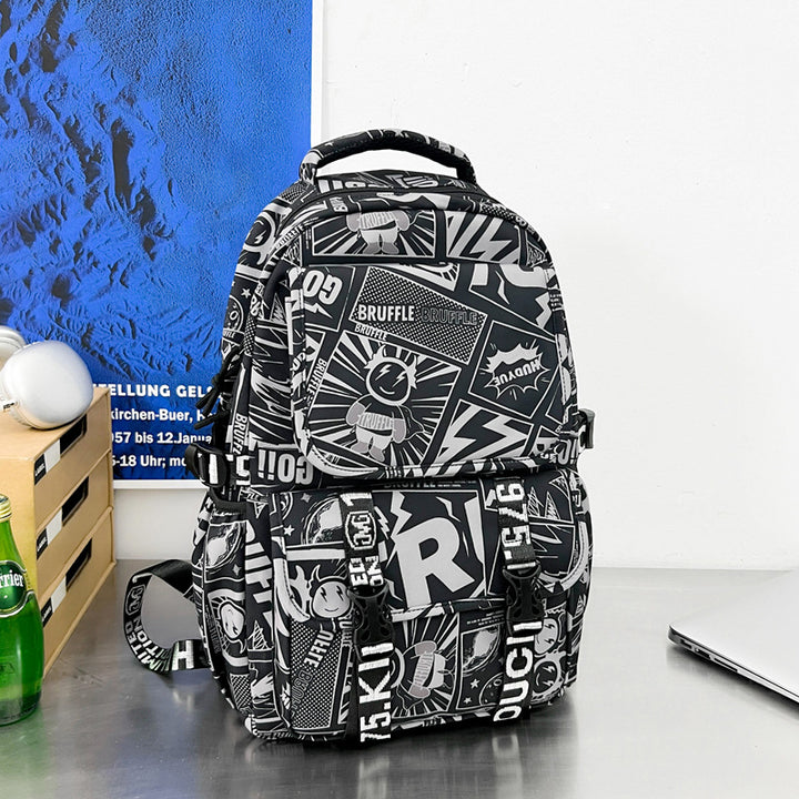 Urban Graphic Print Backpack Stornfield