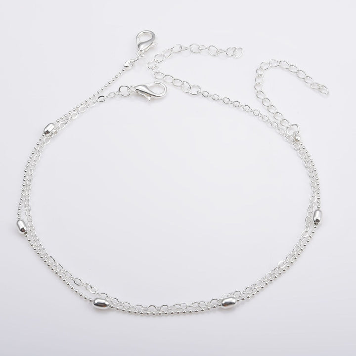 Delicate Layered Chain Anklet Stornfield