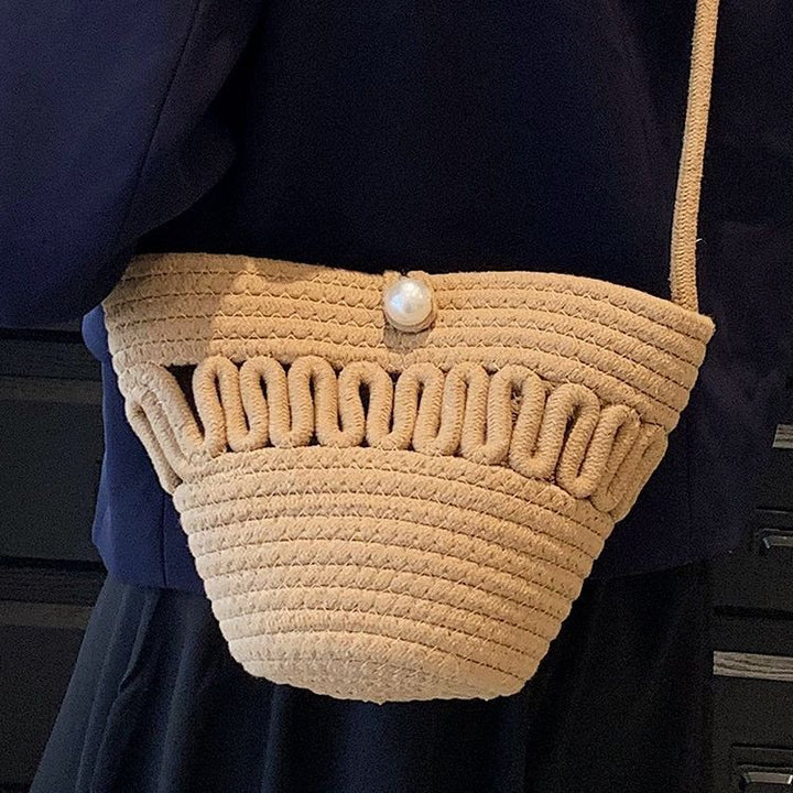 Women’s Fashion Basket Bag with Unique Structure Stornfield
