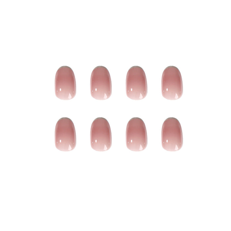 Elegant Gel Nail Extensions with Transparent Tips Stornfield