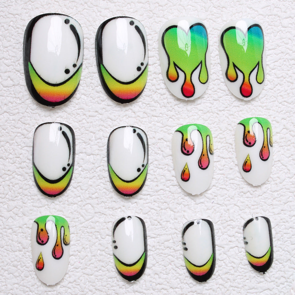 Artistic Abstract Nail Art Stornfield