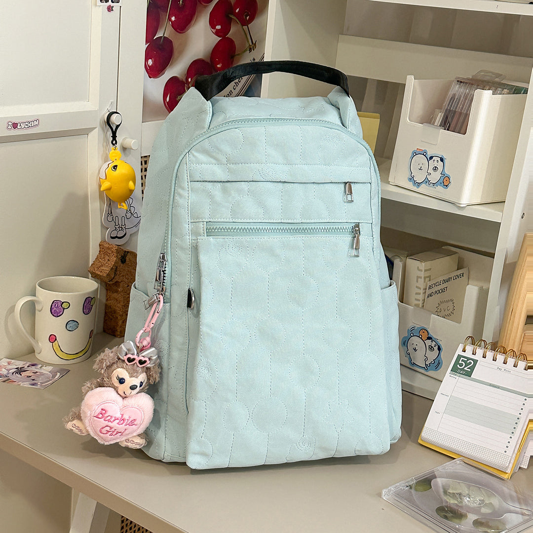 Quilted Multi-Functional Backpack Stornfield