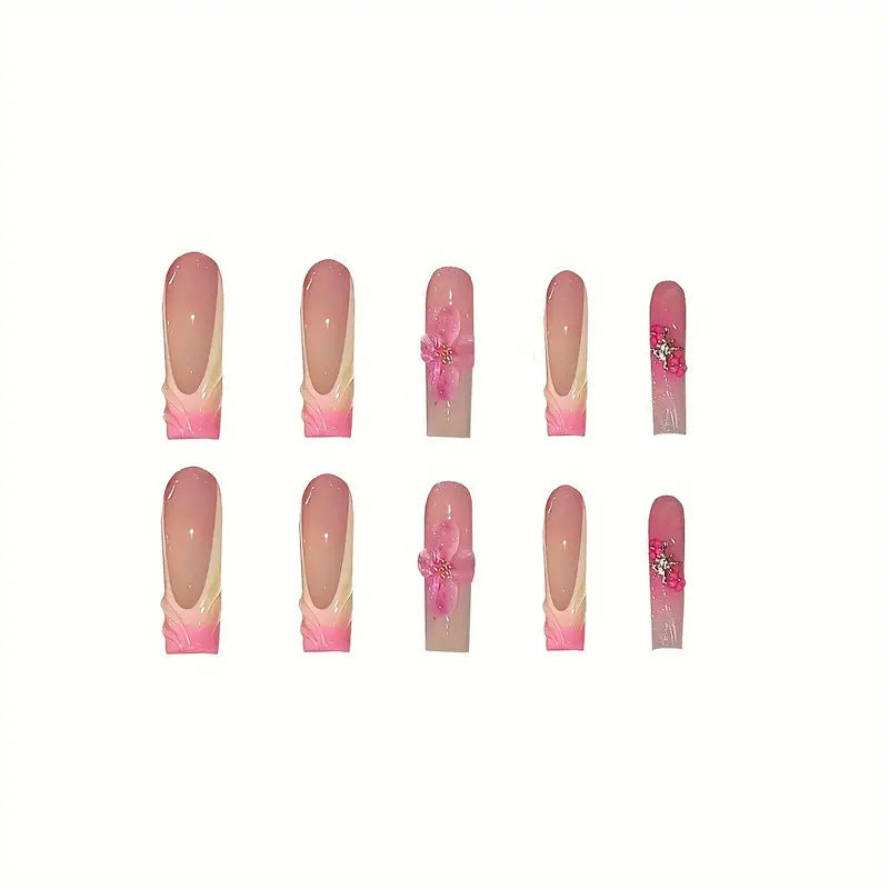 Luxury Floral Design Press-On Nails Stornfield