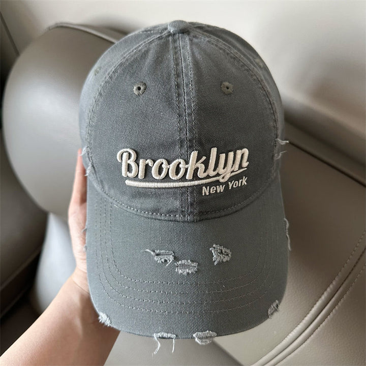 Men's Distressed Brooklyn Baseball Cap Stornfield