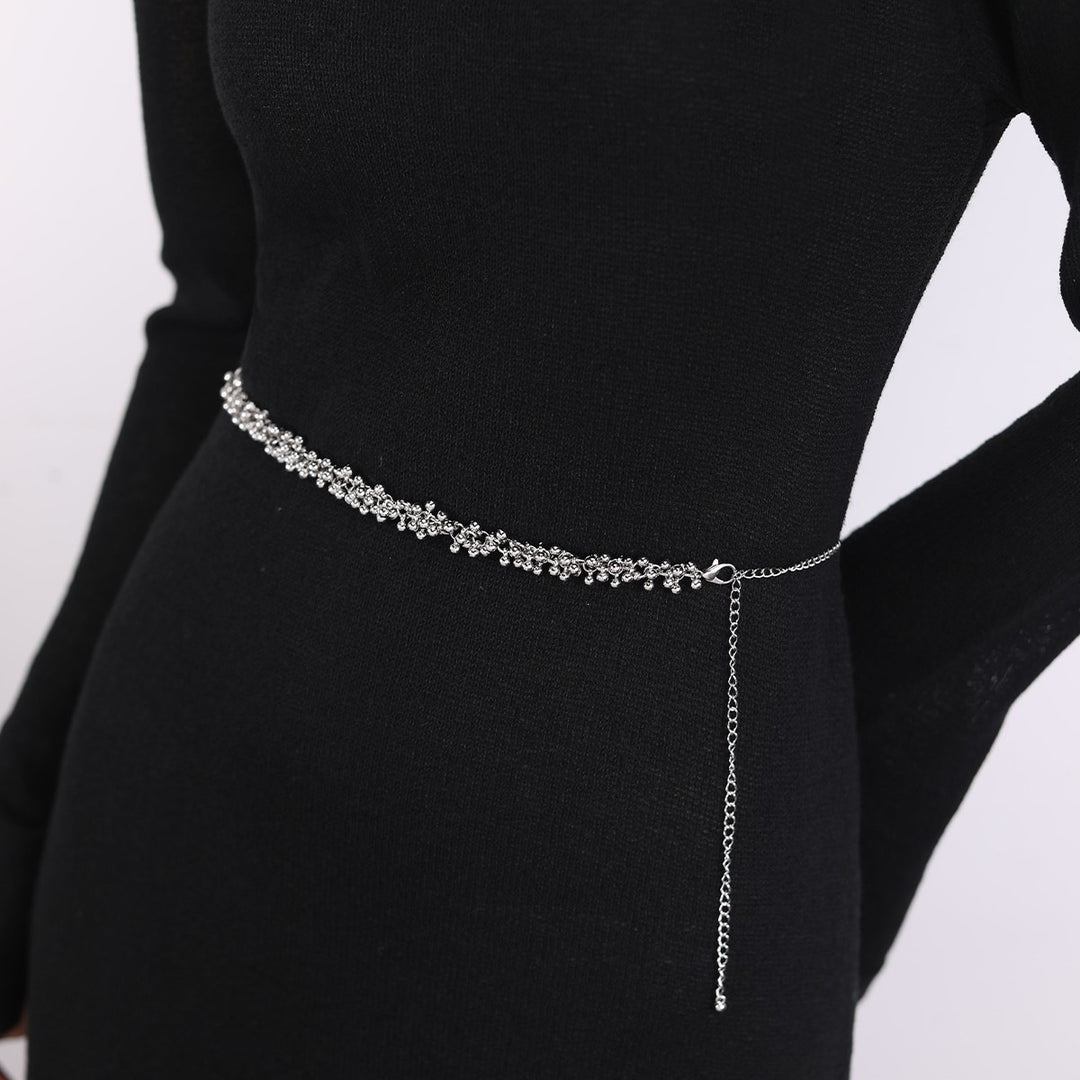 Sparkling chain belt with rhinestones Stornfield