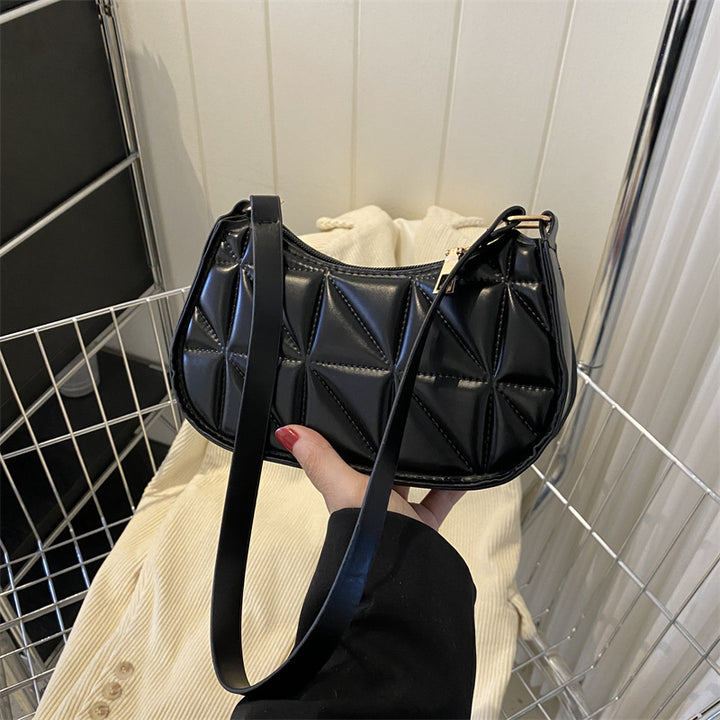 Puff Quilted Shoulder Handbag