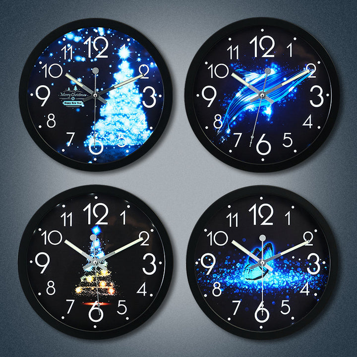 Wall clock with elegant butterfly design Stornfield