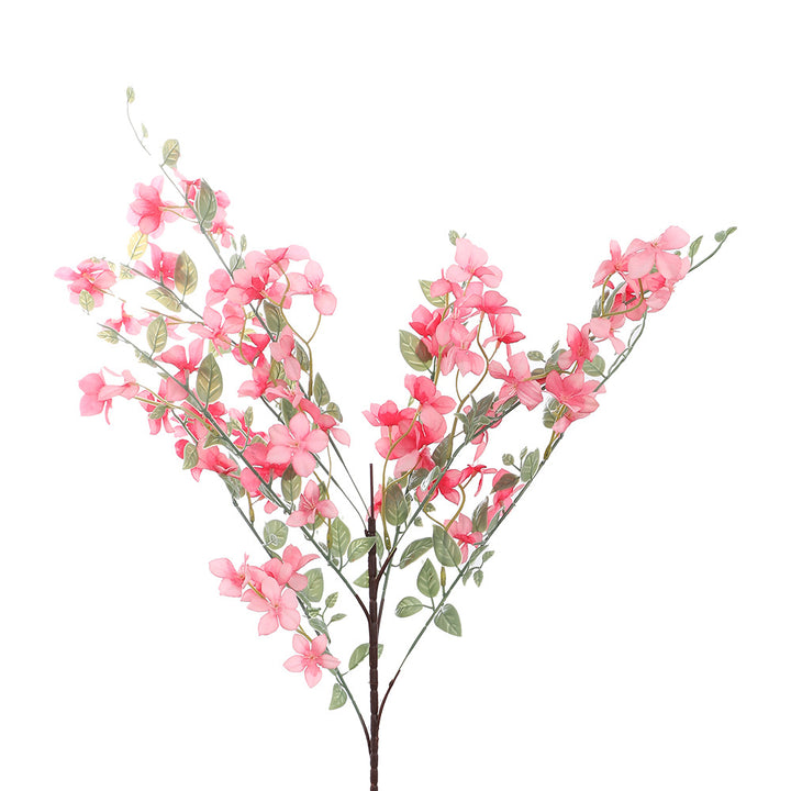 Artificial bouquet with delicate flowers