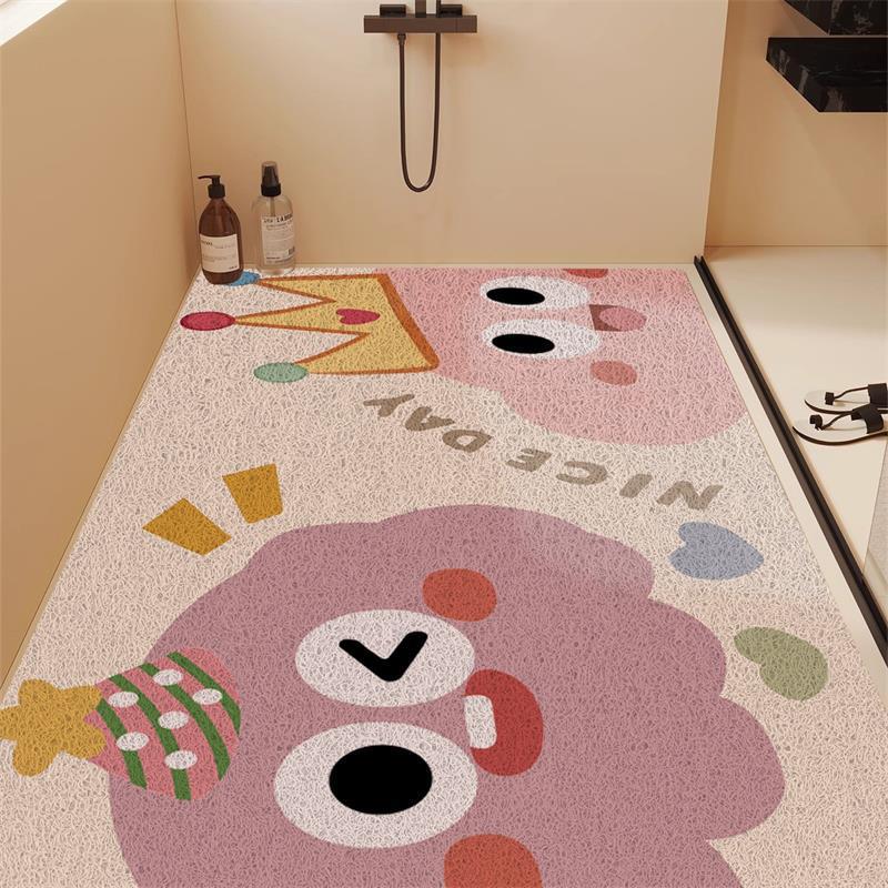 Fun Dinosaur-Themed Bathroom Mat Stornfield