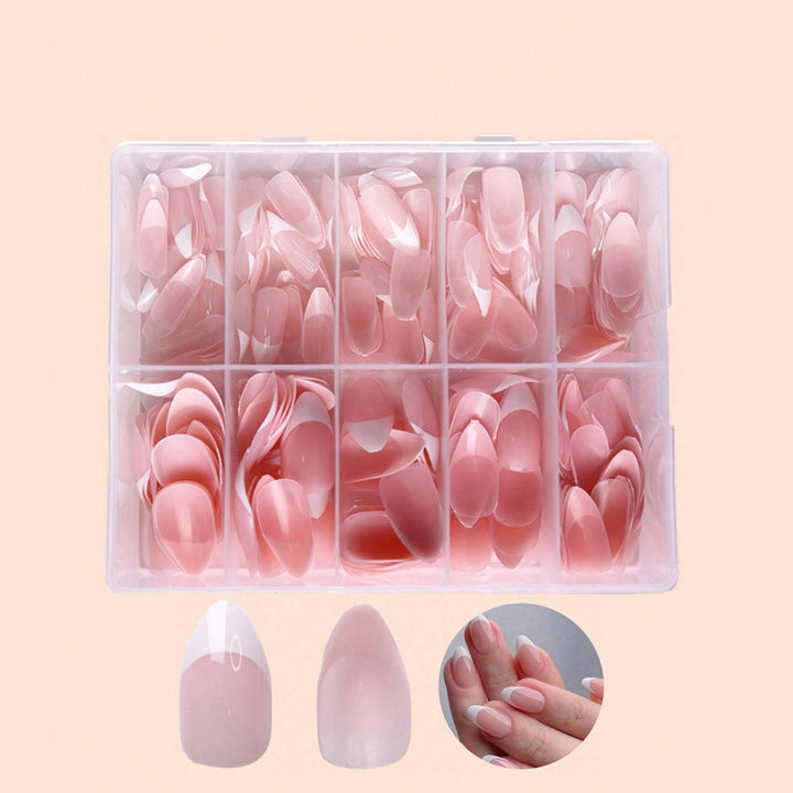 Full Coverage Glossy Press-On Nail Tips