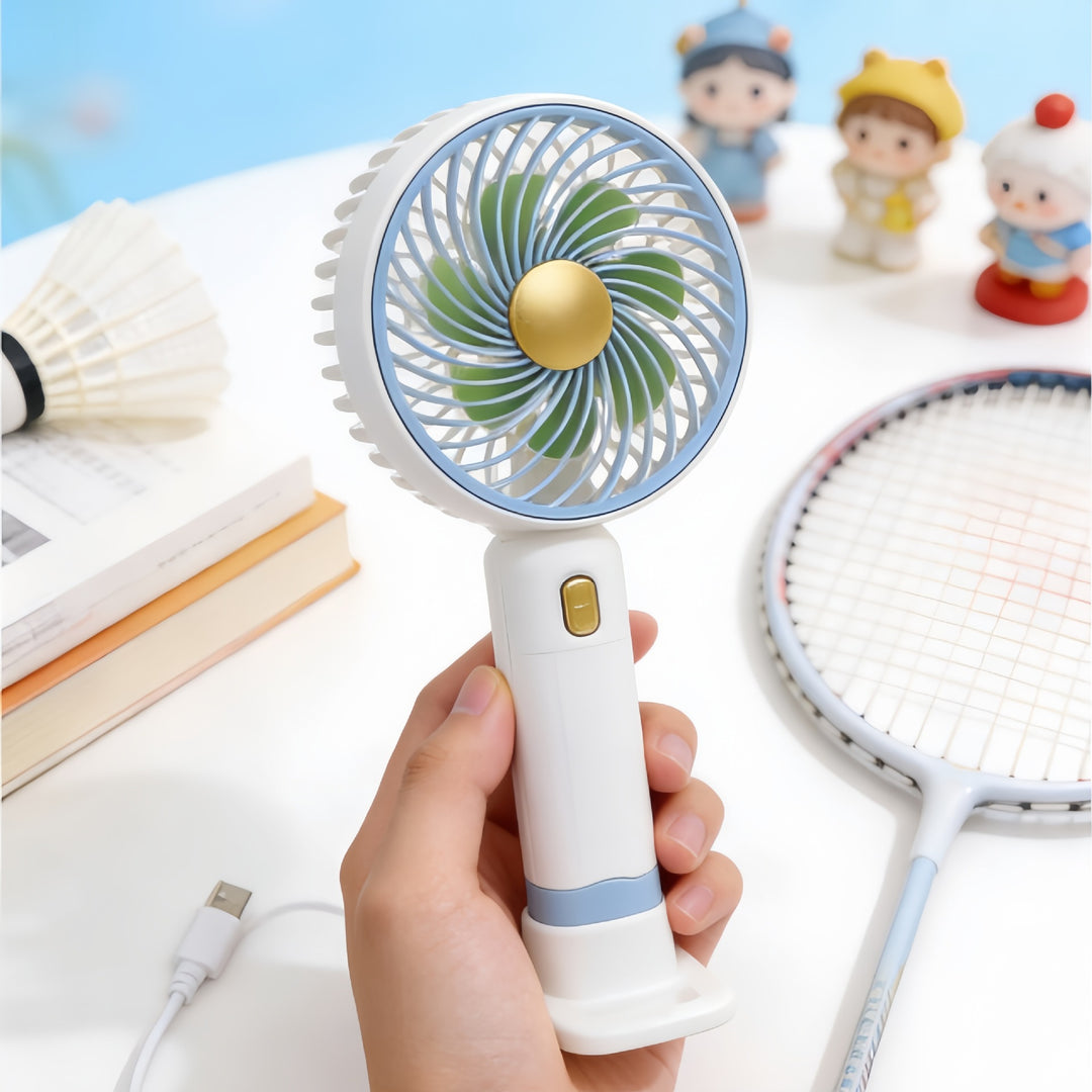 Ladies Portable Handheld Fan with Variable Speed Mode Stornfield