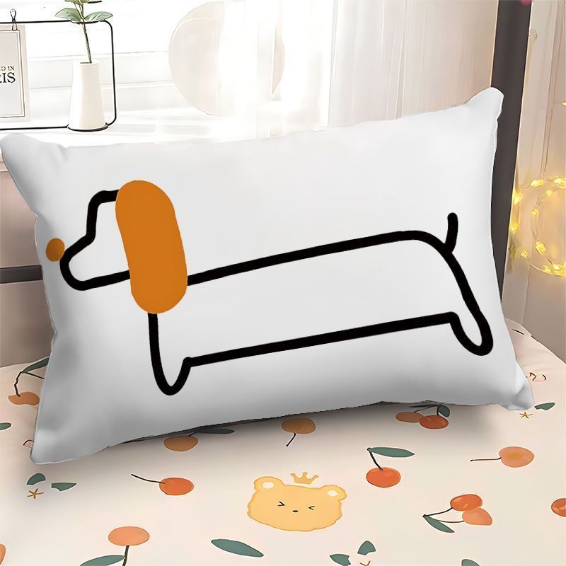 Modern Typography Decorative Pillow