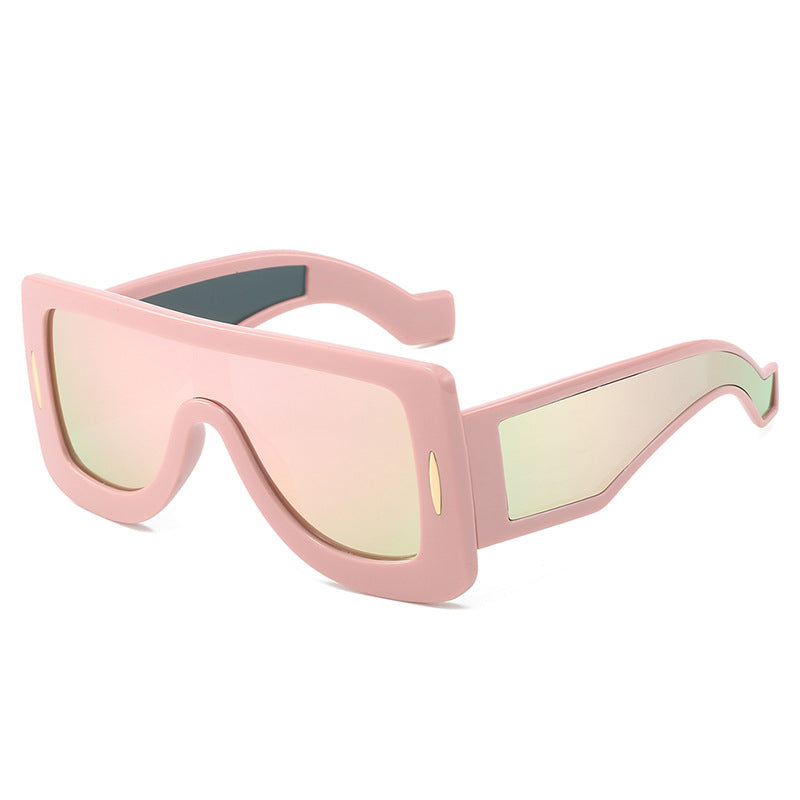 Ladies futuristic oversized sunglasses Stornfield