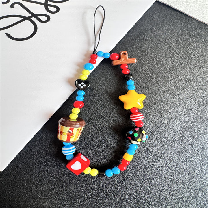Playful Beaded Charm Lanyard Stornfield 1790135914