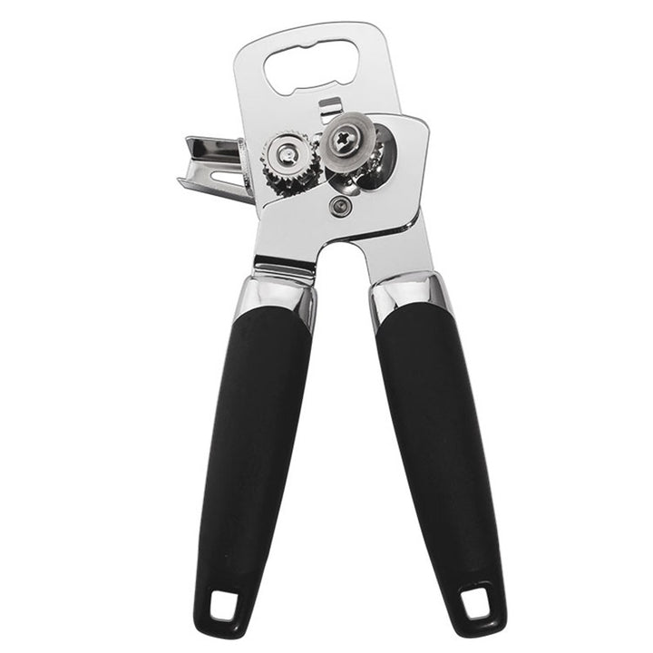 Ergonomic Stainless Steel Multi-Function Can and Bottle Opener Stornfield