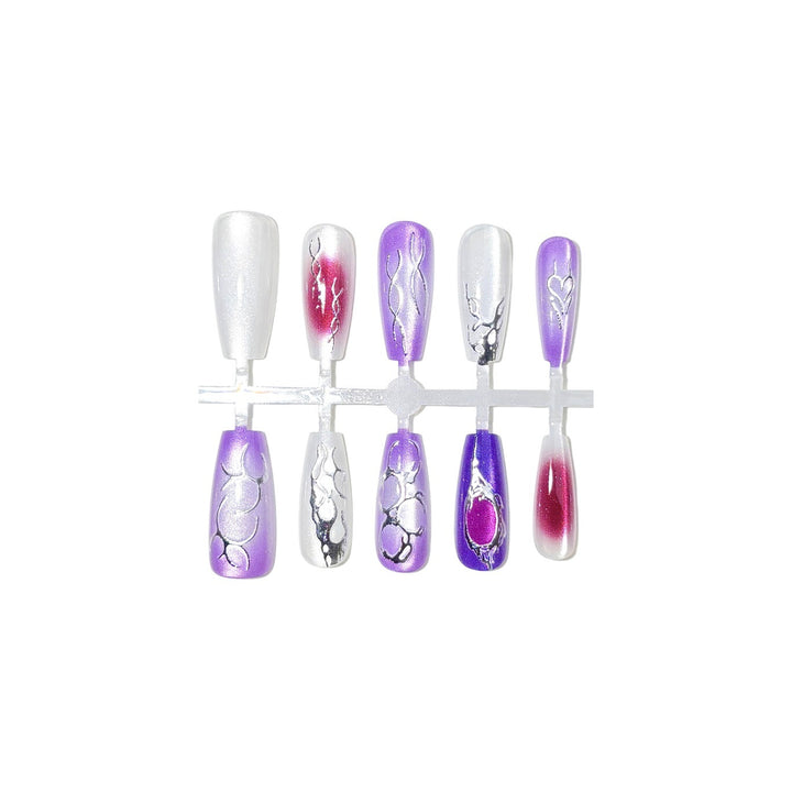 Premium Artistic Press-On Nail Kit