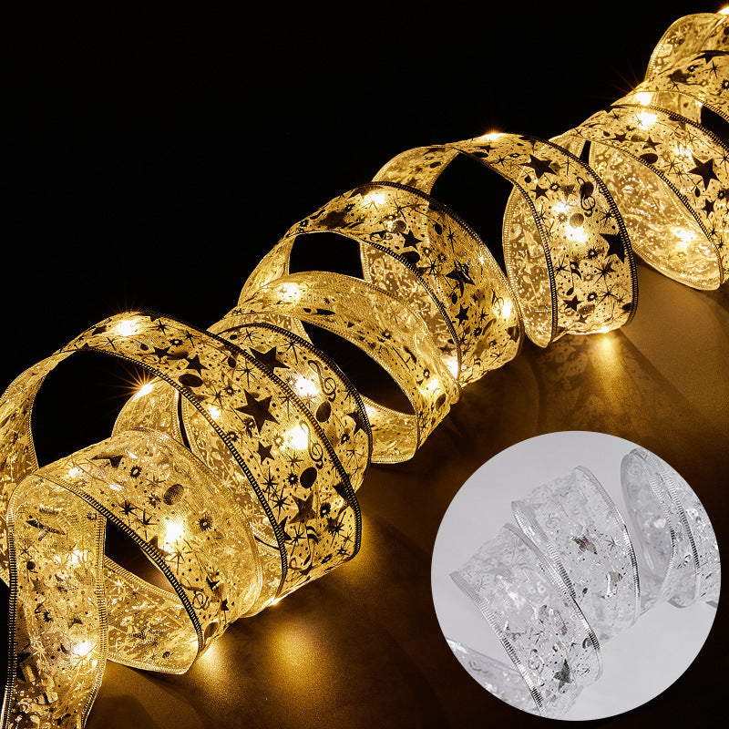 LED Decorative Ribbon with Festive Design Stornfield