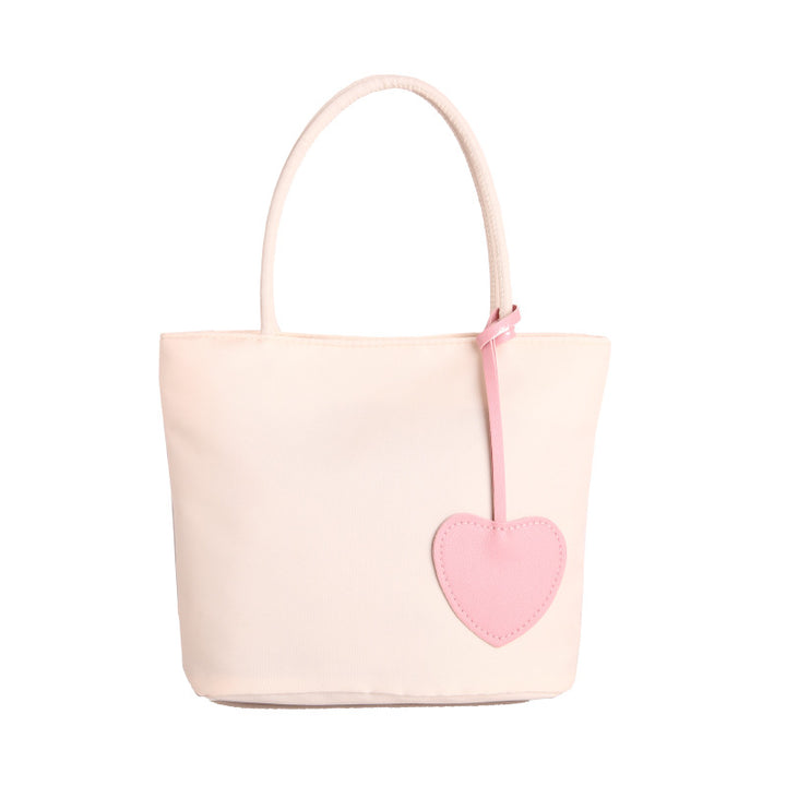 WoStylish Heart-Embellished Everyday Tote Bag Stornfield