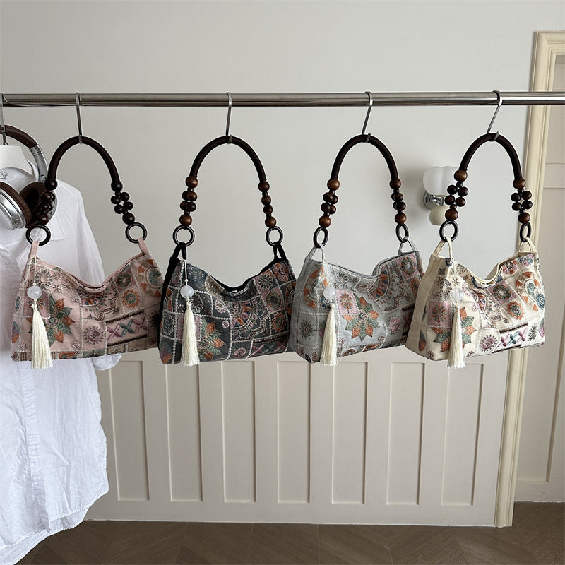 Artistic Patchwork Handbag