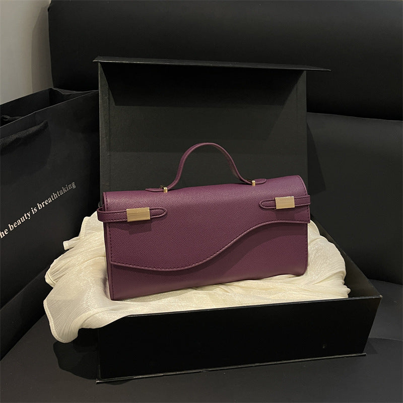Designer Leather Handheld Clutch