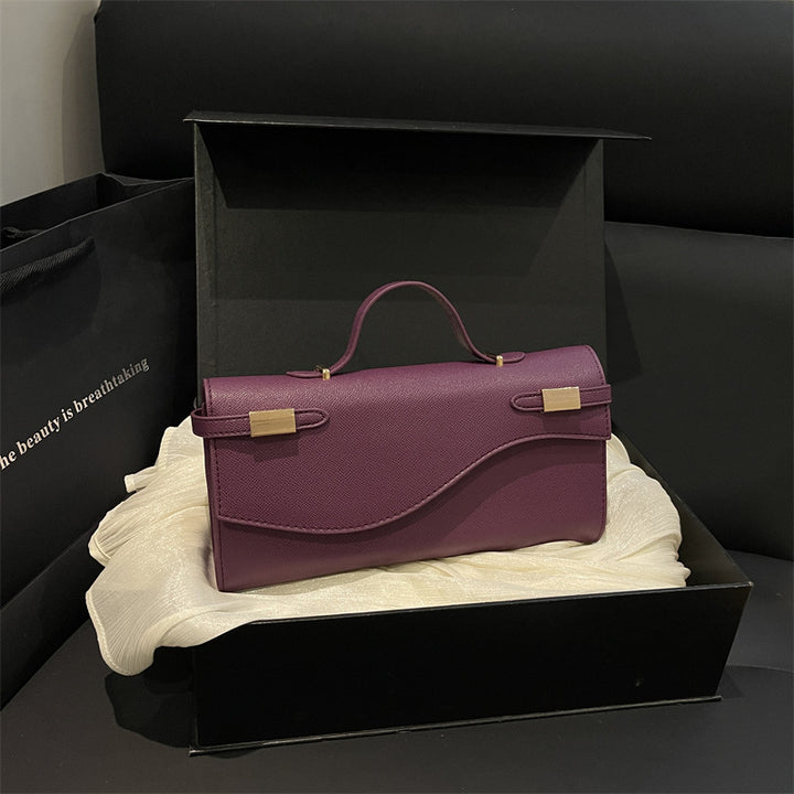Designer Leather Handheld Clutch